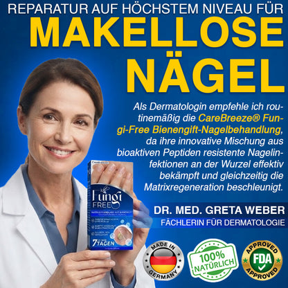 🇩🇪 CareBreeze® Fungi Free Bienengift-Nagelbehandlung 🥼