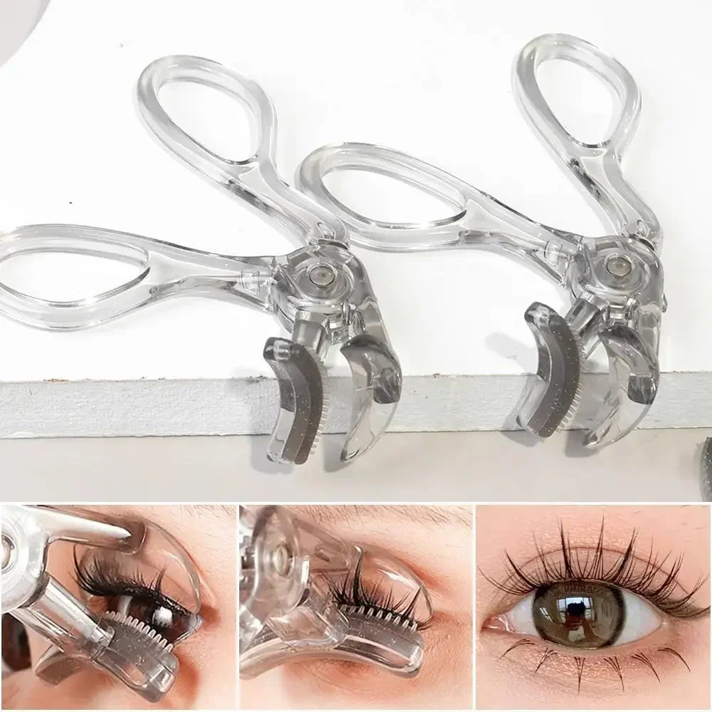 EdiJonah® Dual-Type Eyelash Curler with Comb – Wide & Partial Clip Options, Waterproof, Long-Lasting, Natural Curl