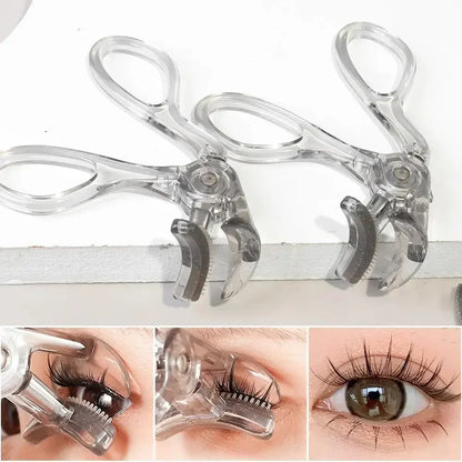 EdiJonah® Dual-Type Eyelash Curler with Comb – Wide & Partial Clip Options, Waterproof, Long-Lasting, Natural Curl