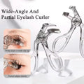 EdiJonah® Dual-Type Eyelash Curler with Comb – Wide & Partial Clip Options, Waterproof, Long-Lasting, Natural Curl