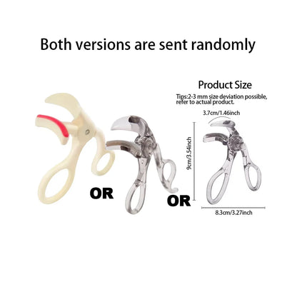 EdiJonah® Dual-Type Eyelash Curler with Comb – Wide & Partial Clip Options, Waterproof, Long-Lasting, Natural Curl