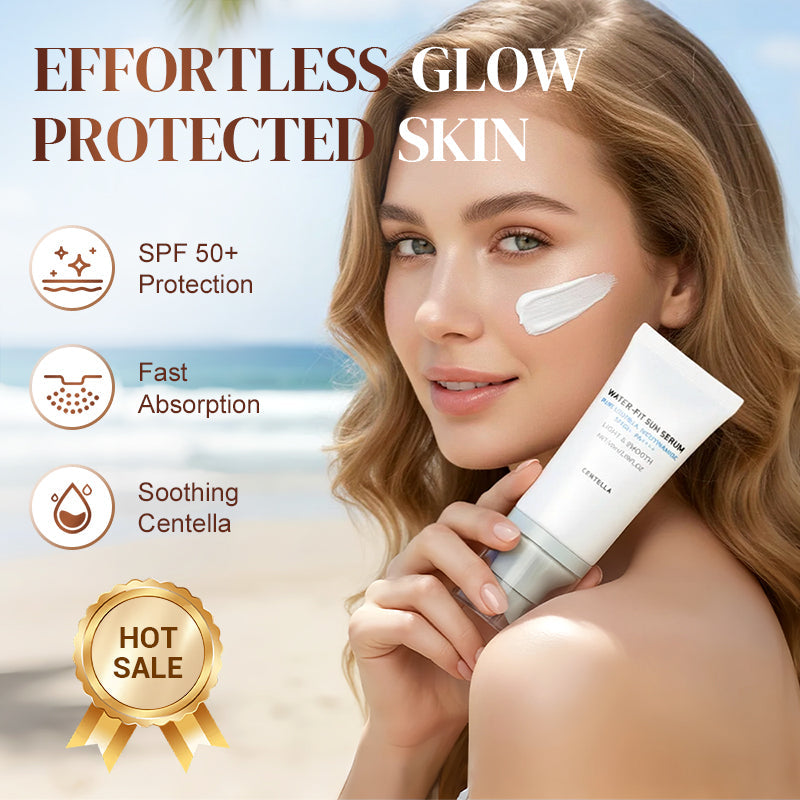 💥💞Hudros ®  Limited Time 60% OFF 🎉Lightweight Daily UV Protection Sun Serum，Hydrating Formula. Perfect For Everyday Use Under Makeup Or Alone! 🧴✨