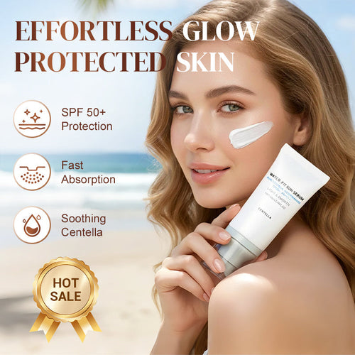 💥💞Hudros ®  Limited Time 60% OFF 🎉Lightweight Daily UV Protection Sun Serum，Hydrating Formula. Perfect For Everyday Use Under Makeup Or Alone! 🧴✨