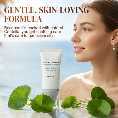 💥💞Hudros ®  Limited Time 60% OFF 🎉Lightweight Daily UV Protection Sun Serum，Hydrating Formula. Perfect For Everyday Use Under Makeup Or Alone! 🧴✨