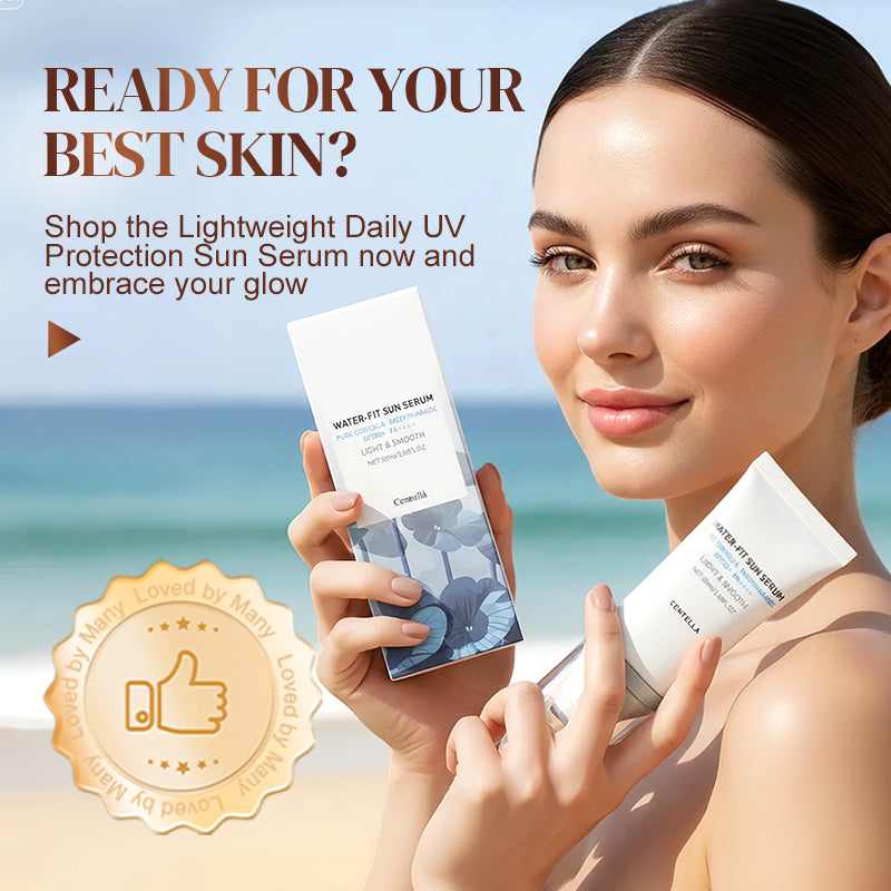💥💞Hudros ®  Limited Time 60% OFF 🎉Lightweight Daily UV Protection Sun Serum，Hydrating Formula. Perfect For Everyday Use Under Makeup Or Alone! 🧴✨